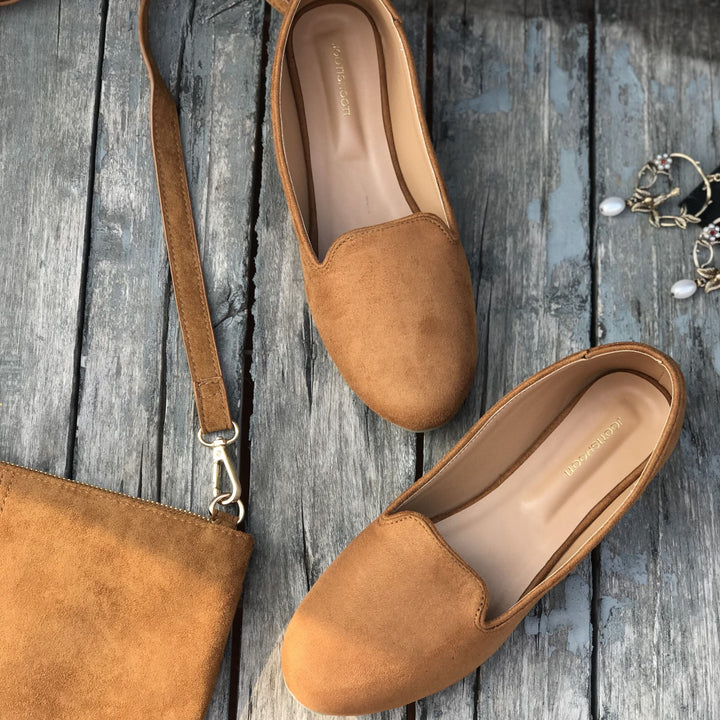 Camel Brown Loafers