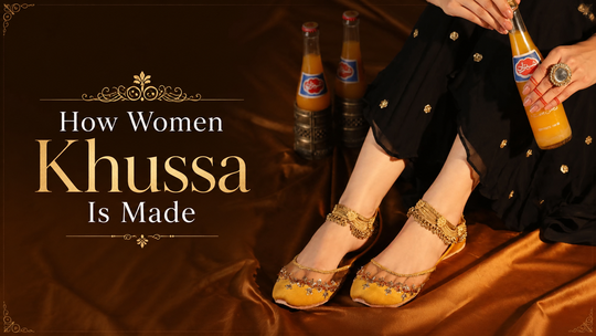 How Women Khussa Is Made