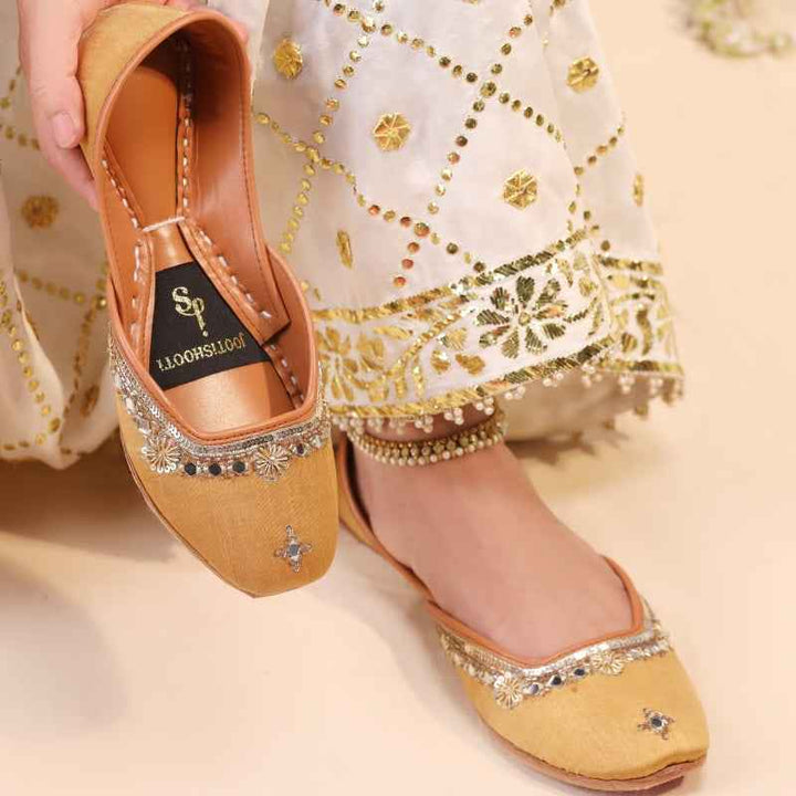 Shamsa Mirror Marigold Yellow