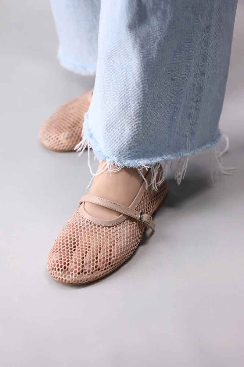 Sand Breeze Mesh Mary Jane