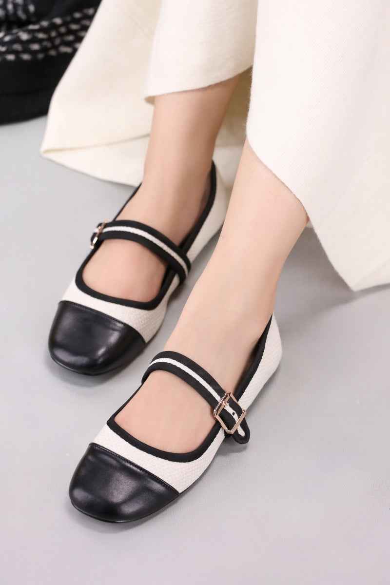Parisian Cap-Toe Mary Jane