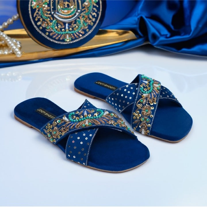 Feroza Slides (Blue)