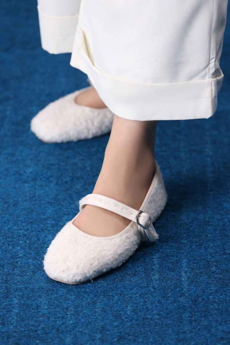 Snow Boucle Mary Jane