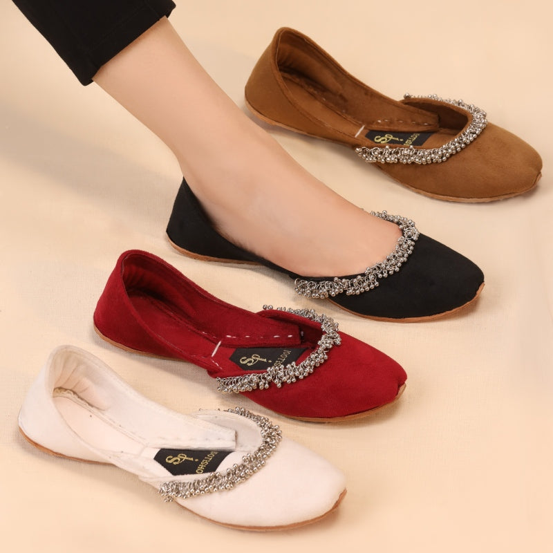 Beaded Halo Camel Brown