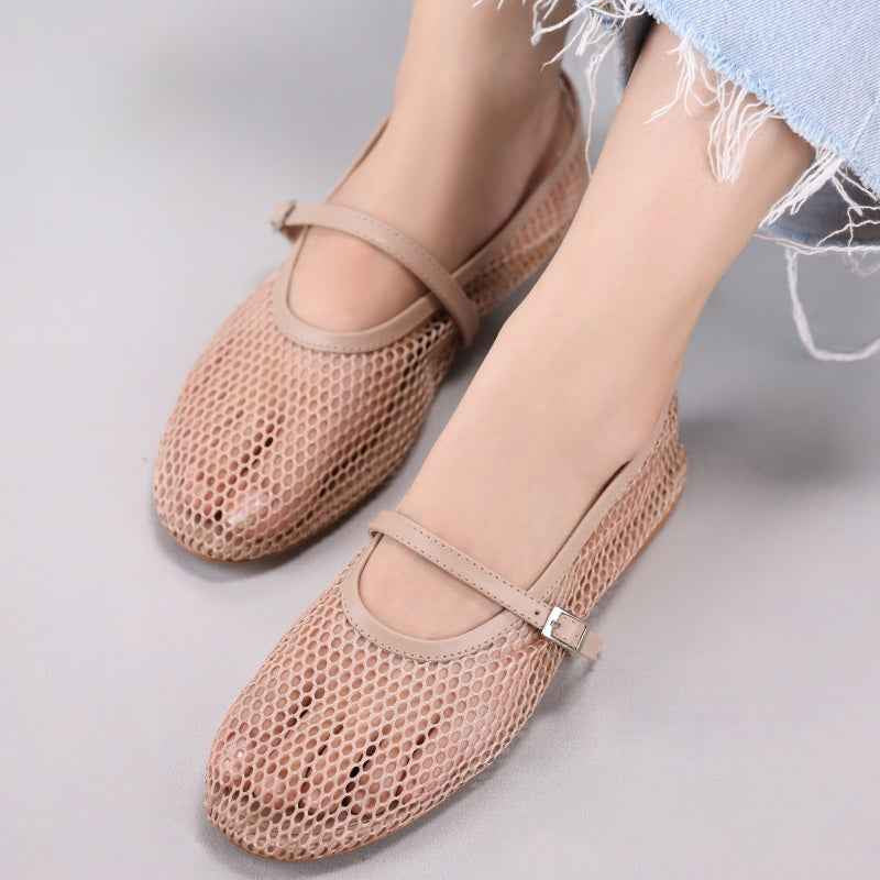 Sand Breeze Mesh Mary Jane