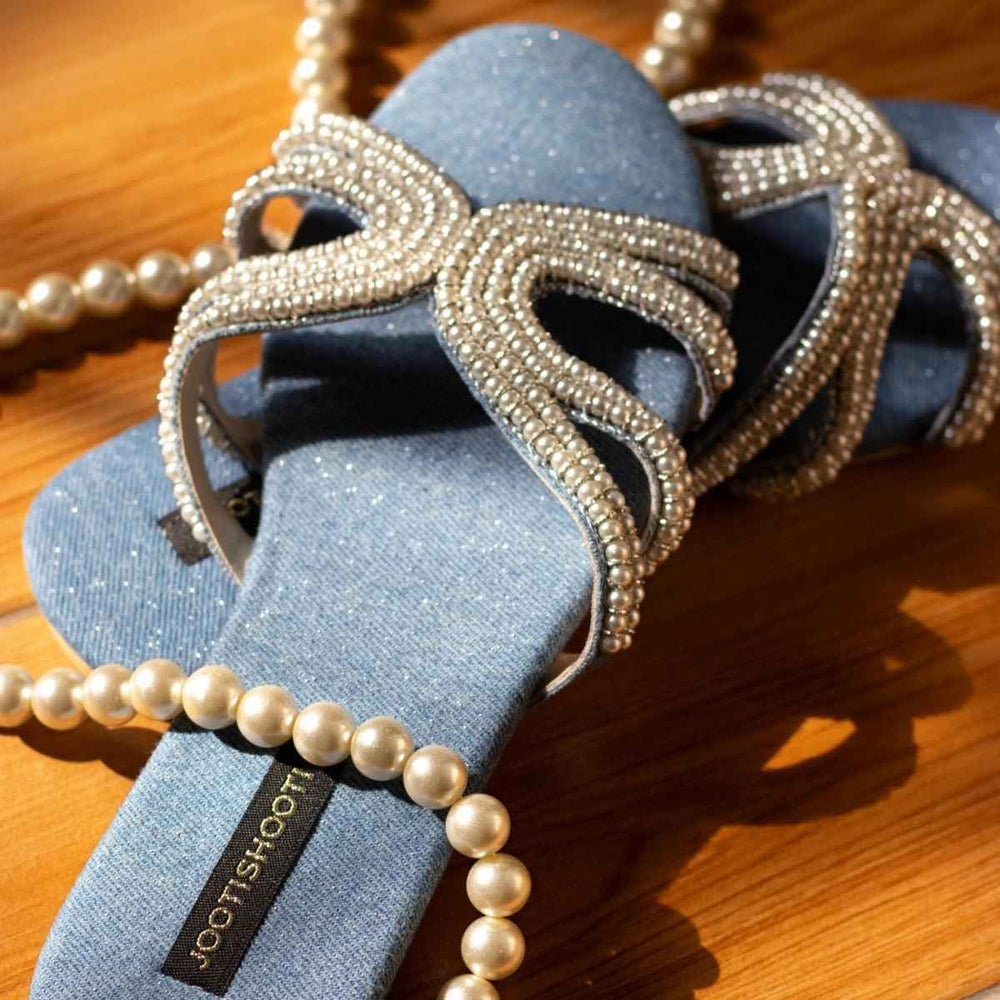 Nelly Pearl Slides - Jooti Shooti