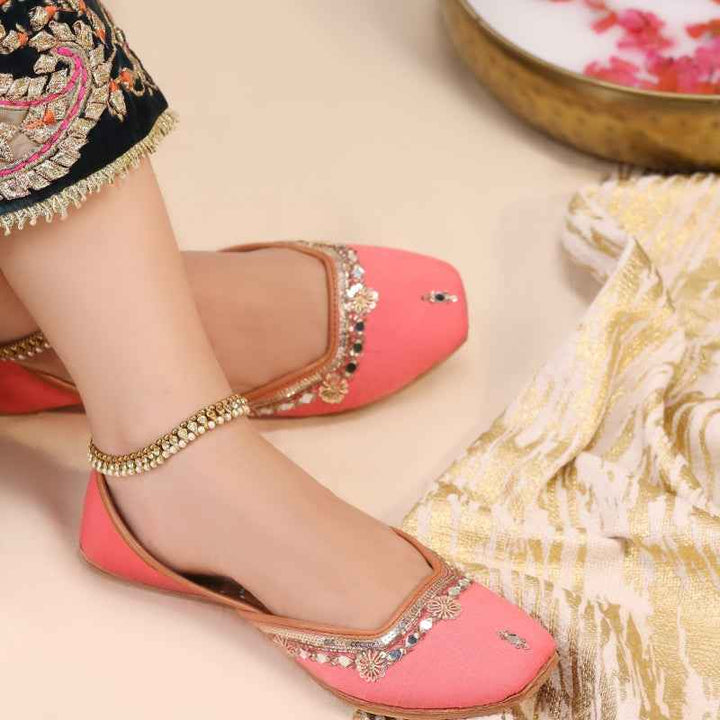 Shamsa Mirror Rose Coral