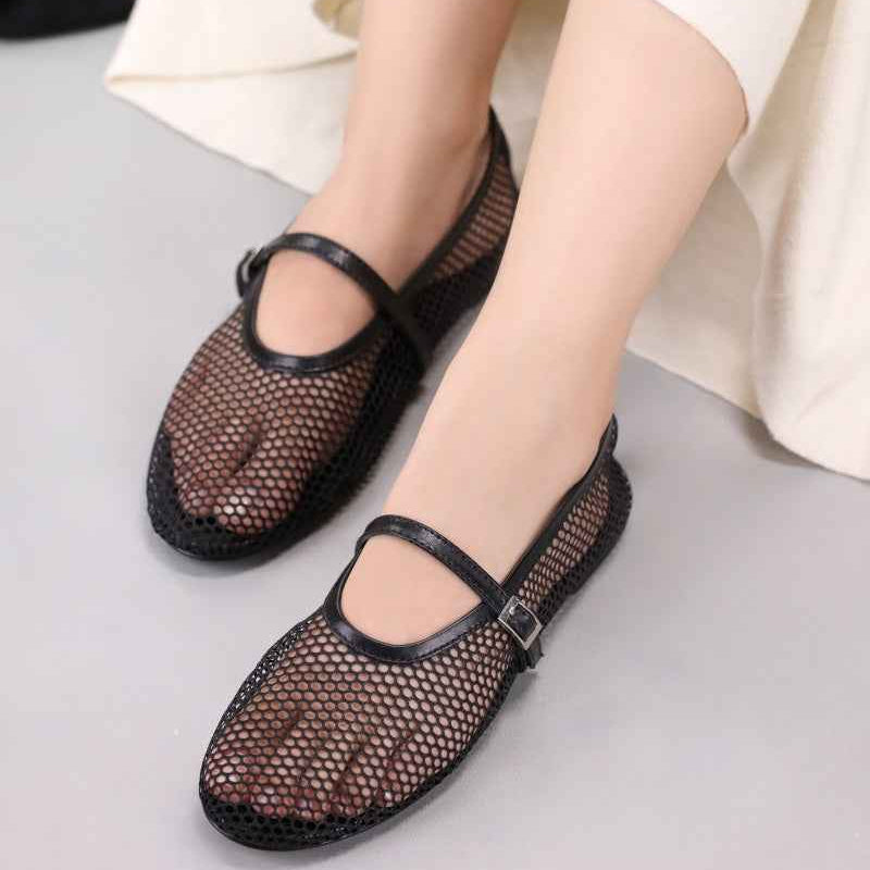 Ink Breeze Mesh Mary Jane