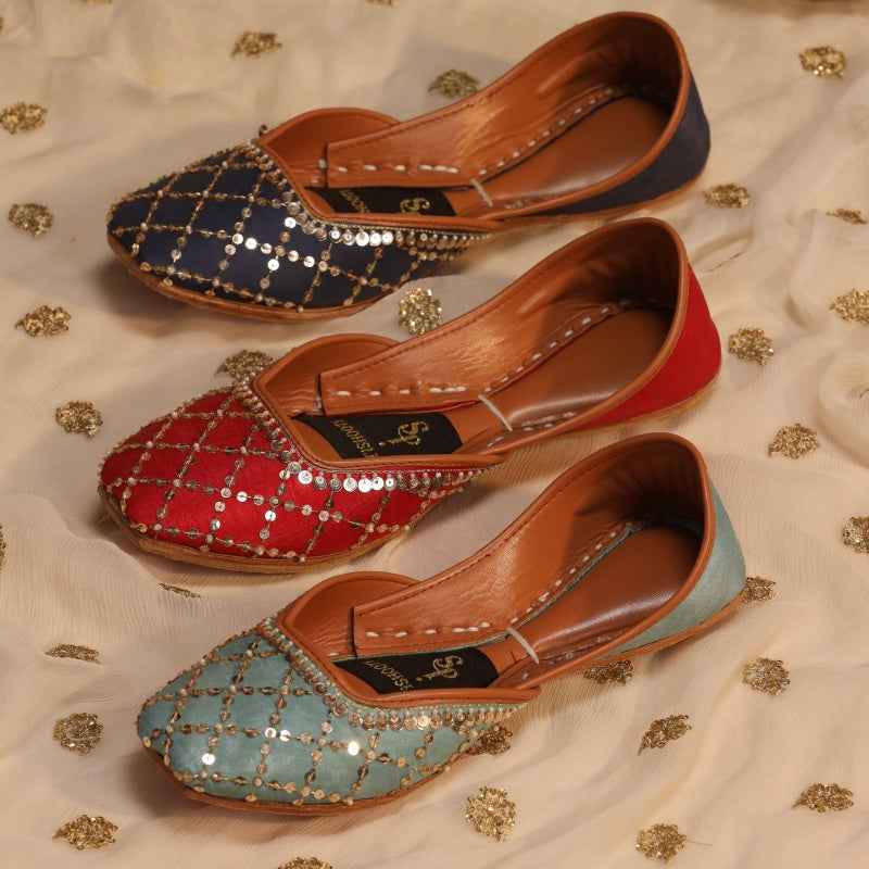 Shimmer Jaal Rani Red