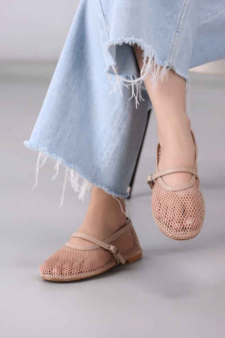 Sand Breeze Mesh Mary Jane