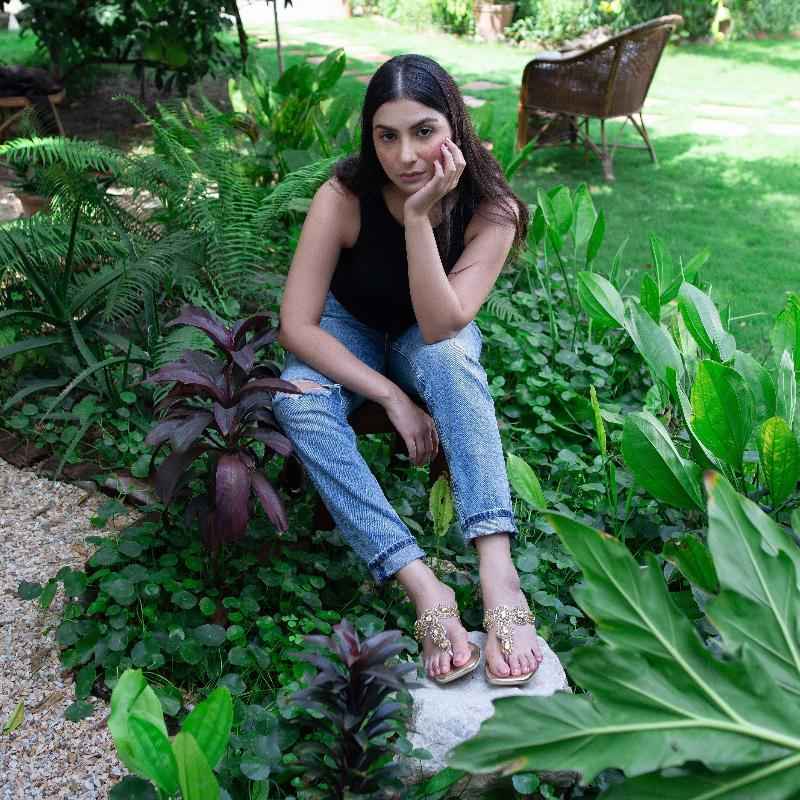 Selena Gold Heels - Jooti Shooti