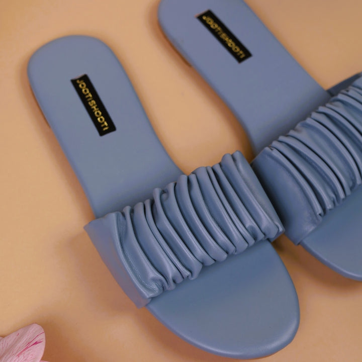 Scrunch It Up Denim Blue