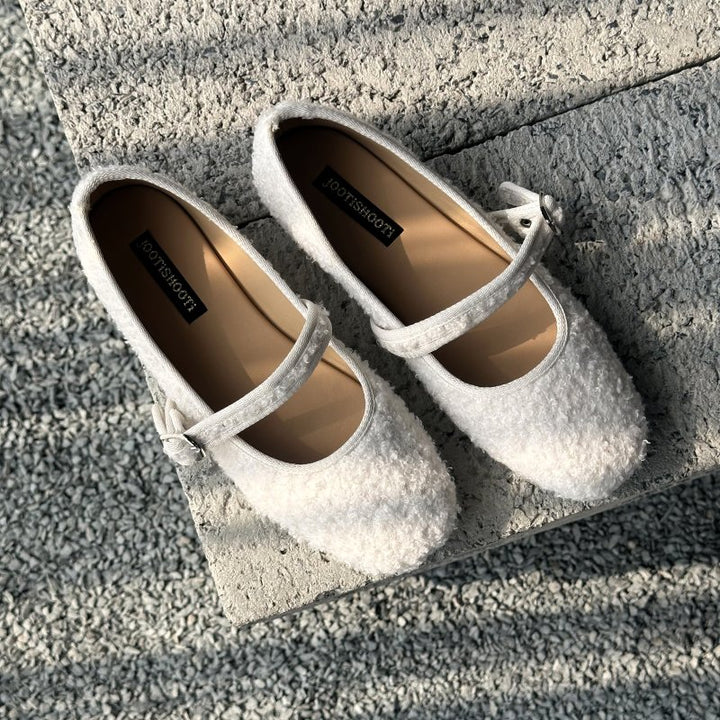 Snow Boucle Mary Jane