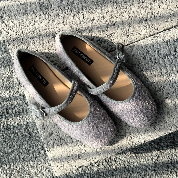 Moonstone Boucle Mary Jane