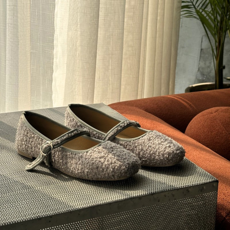 Moonstone Boucle Mary Jane