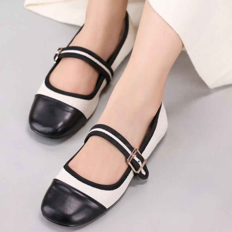 Parisian Cap-Toe Mary Jane