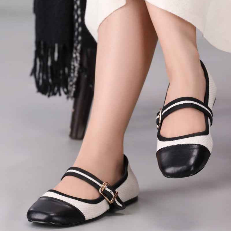 Parisian Cap-Toe Mary Jane