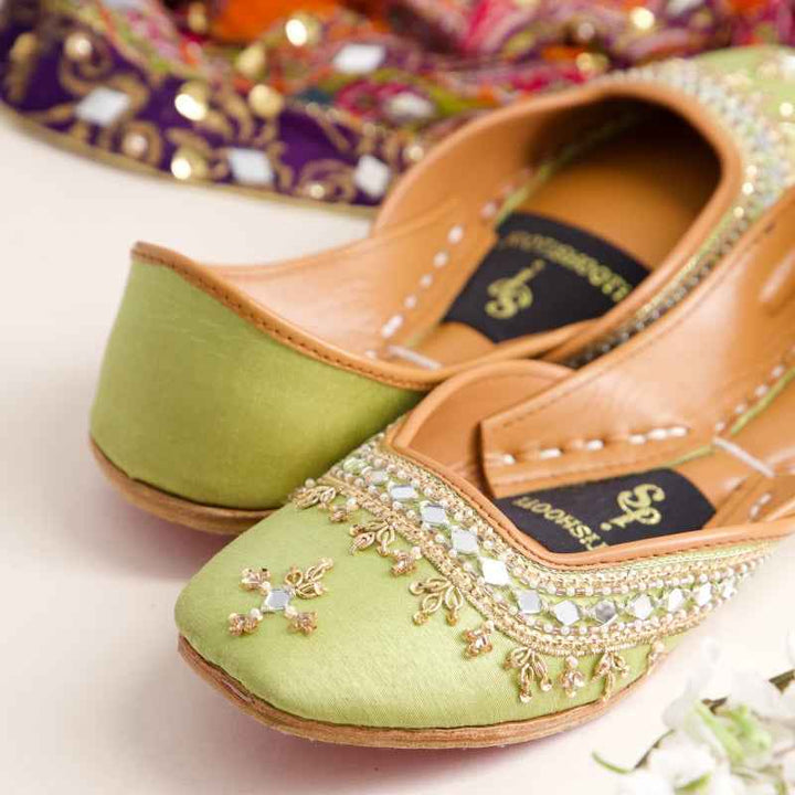 Mehfil Mirror Parrot Green