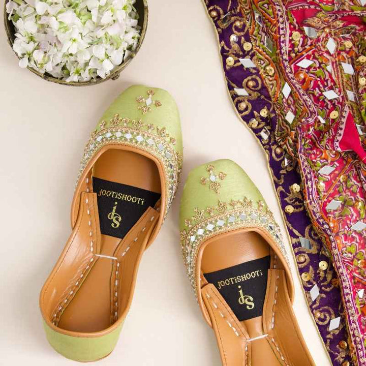 Mehfil Mirror Parrot Green