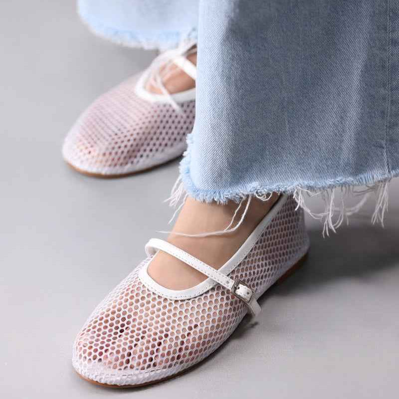 Snow Breeze Mesh Mary Jane