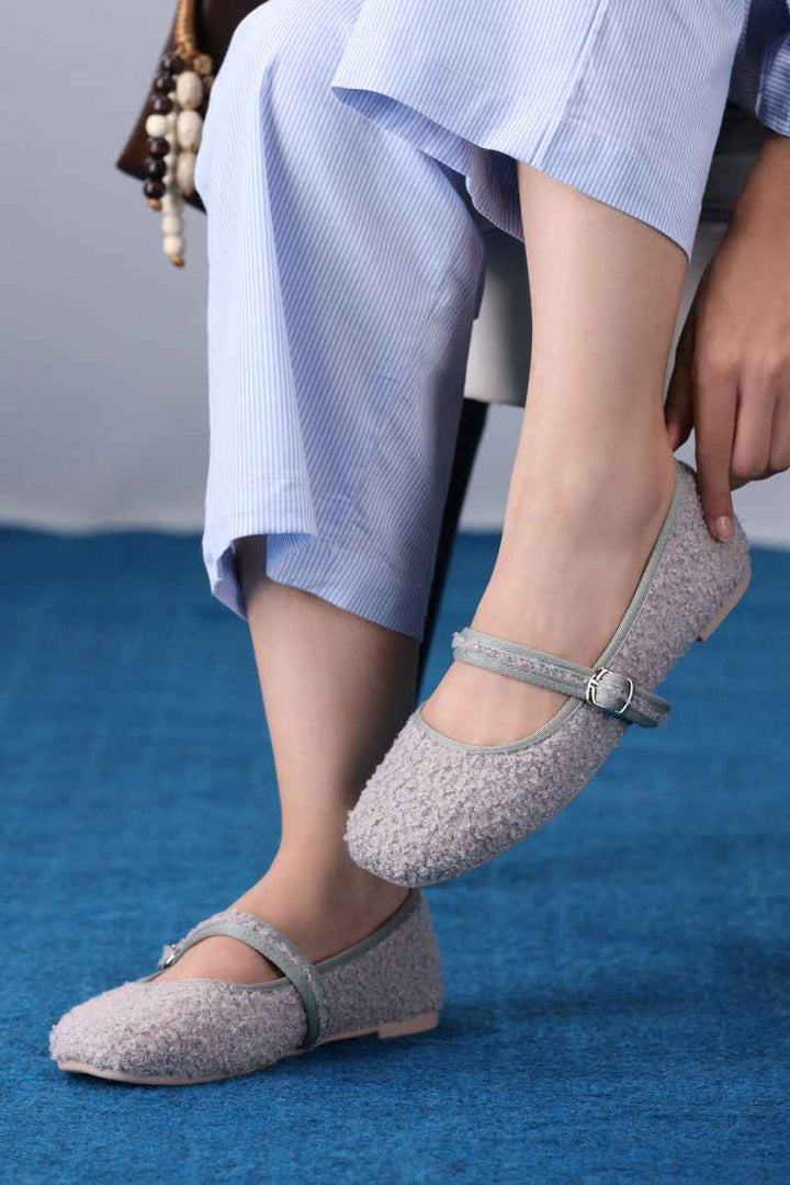 Moonstone Boucle Mary Jane