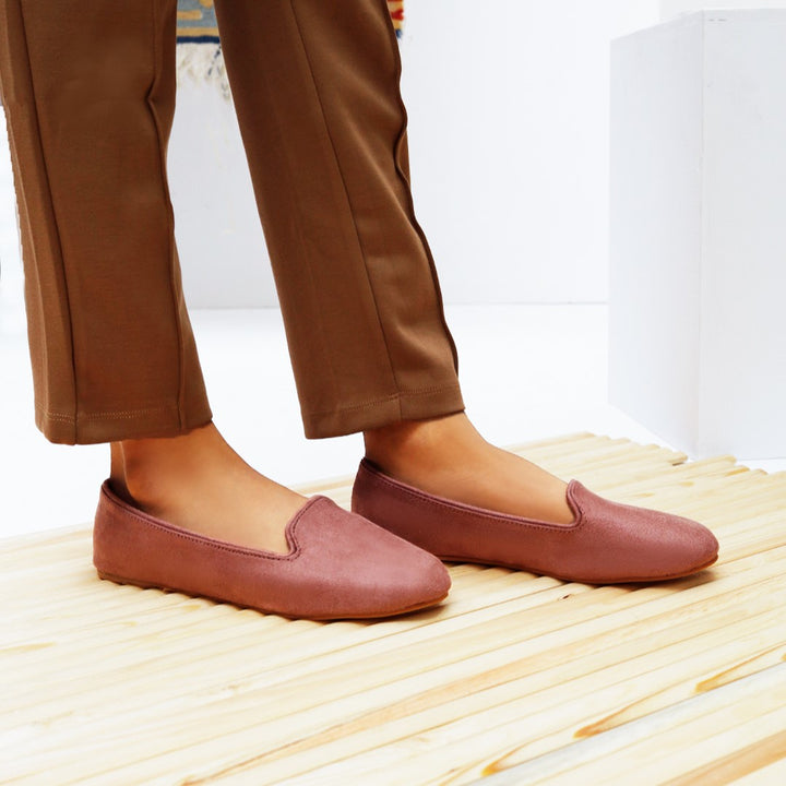 Tea Pink Loafers