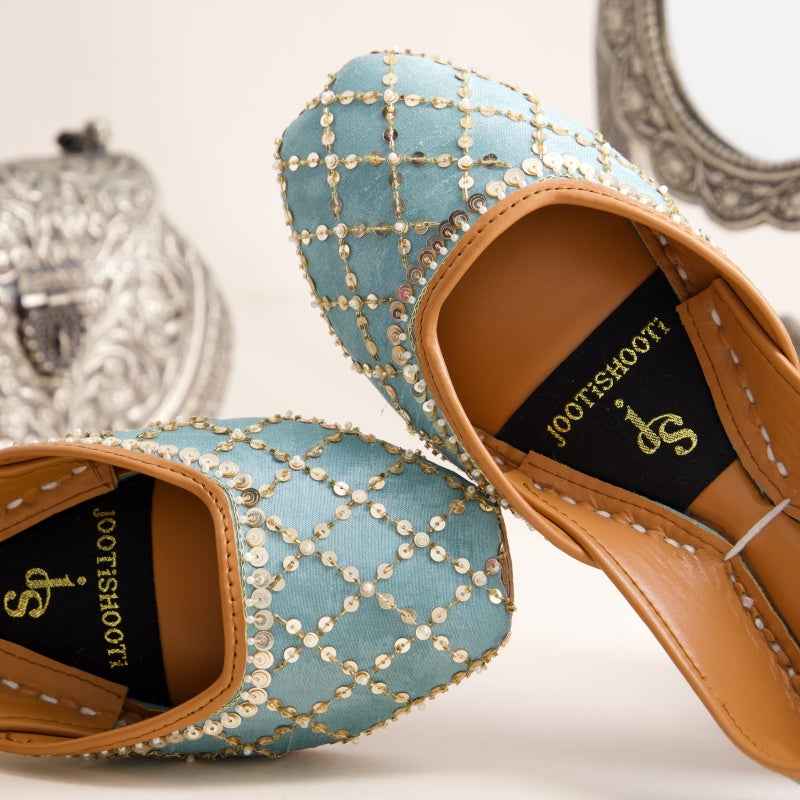 Shimmer Jaal Sea Mist