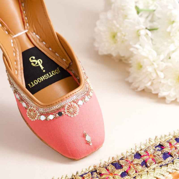 Shamsa Mirror Rose Coral