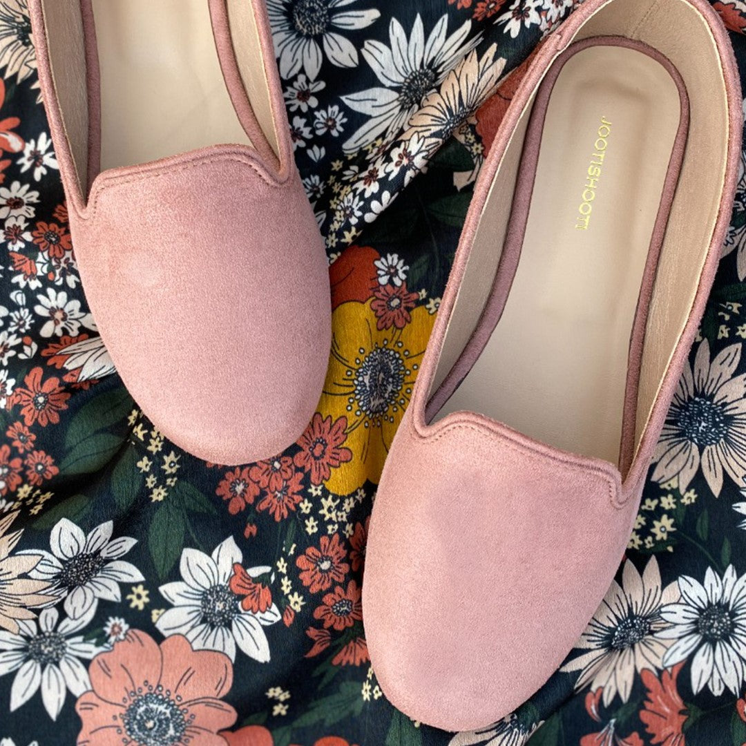 Tea Pink Loafers