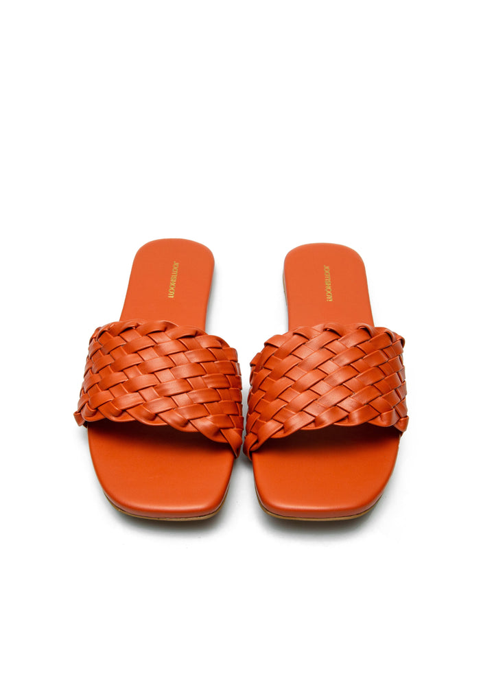Weave Slides Orange - Jooti Shooti