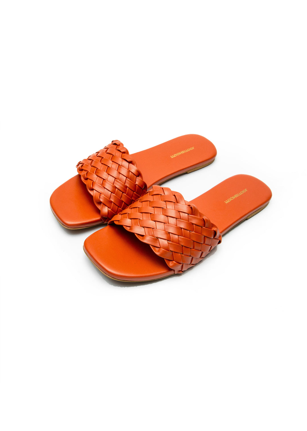 Weave Slides Orange - Jooti Shooti